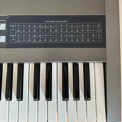 Roland JX-8P 61-Key Polyphonic Synthesizer 1984 - 1986 - Black image 6