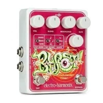 Electro-Harmonix Blurst Modulated Filter Pedal - Pink / White image 2