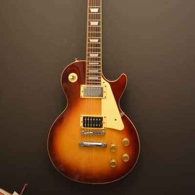 Matsumoku Memphis Les Paul Set Neck 70's Sunburst Japan MIJ | Reverb