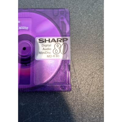 Sharp MD-R80 - Purple Single – Minidisc Recorder - Excellent image 8