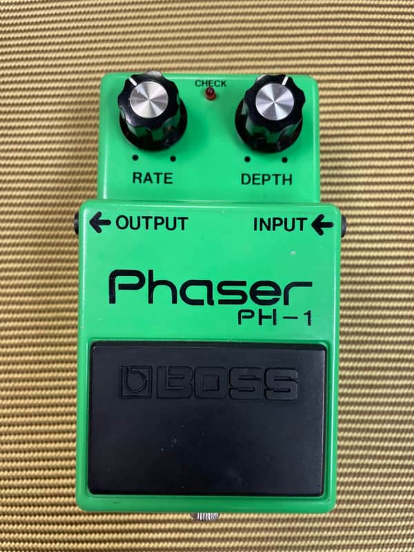 Boss PH-1 Phaser (Japan, Silver Screw, Black Label) 1980 image 1