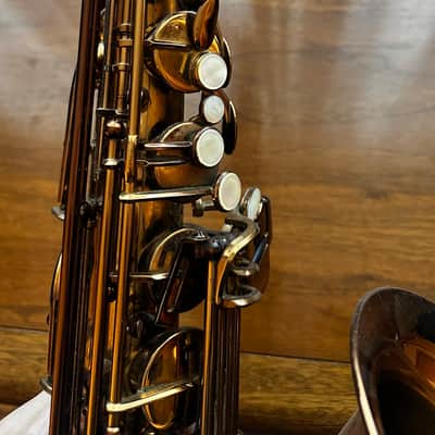 RW Pro Series Tenor Saxophone in Cognac Gold Lacquer with high F# key image 2