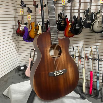 Martin 000C Jr-E StreetMaster Acoustic-electric Guitar - Dark Mahogany w/ Gig Bag & PLEK*D #688 image 4