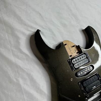 Ibanez RG370DX Electric Guitar Body 2000s - Black Sparkle image 4