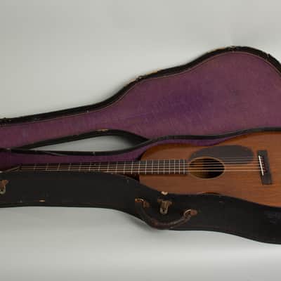 C. F. Martin  0-17 Flat Top Acoustic Guitar (1931), ser. #47766, black tolex hard shell case. image 10