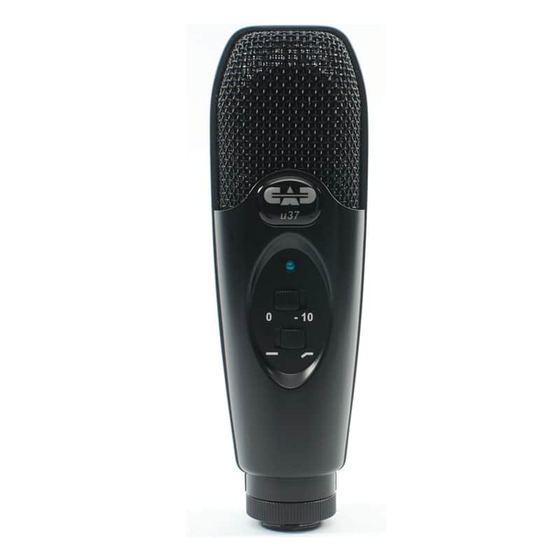 Mint CAD Audio U37 USB Large Diaphragm Cardioid Condenser Microphone, Stand 10’ Cable image 1