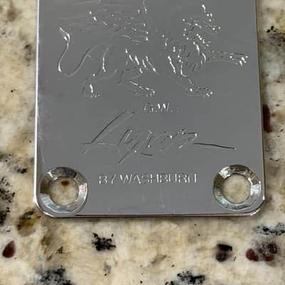 Lyon Neck Plate - Chrome Washburn image 1
