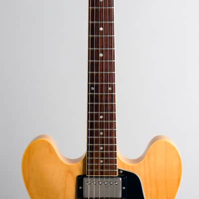 Gibson ES-335 DOT Semi-Hollow Body Electric Guitar (1987), ser. #80747601, black hard shell case. image 8