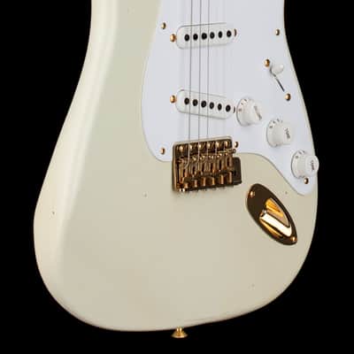 Fender Custom Shop Limited Edition '54 Stratocaster Journeyman Relic/Closet Classic Hardware - Aged India Ivory #0082 image 6