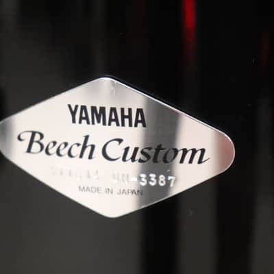 Yamaha 5pc Beech Custom Drum Kit Set 22/16/14/13/12" MIJ image 14