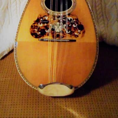 Vintage Elias Howe Academy 1900s natural Bowl back Mandolin "Restored" image 13