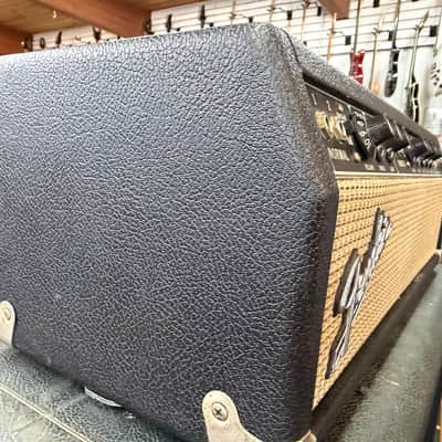 Fender Bandmaster 40-Watt 2-Channel Guitar Amp Head 1966 - Black Panel image 7