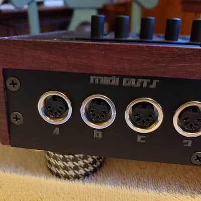 Midibox Sequencer Seq V4+ 2018 Cherry Wood image 5