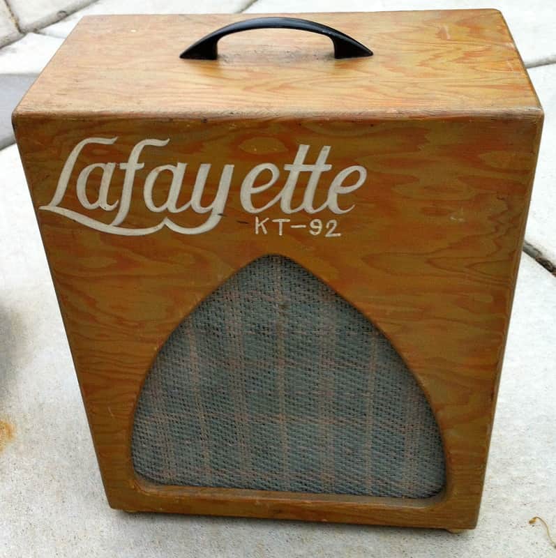 VINTAGE 60'S LAFAYETTE KT-92 TUBE AMPLIFIER image 1