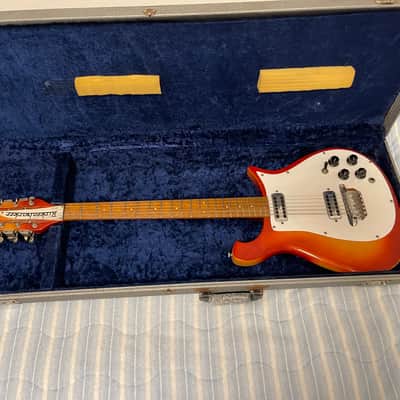 Vintage 1966 Rickenbacker 450/12- fireglo image 2