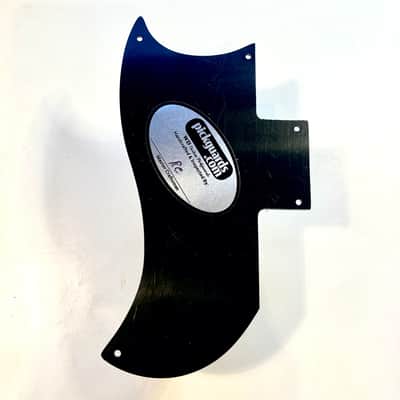 Gibson SG Standard/ '61 Reissue Pickguard Half Face 5 Ply Black Made in USA by WD image 4