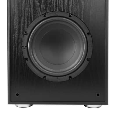 Rockville Rock Shaker 8" Inch Black 400w Powered Home Theater Subwoofer Sub image 4