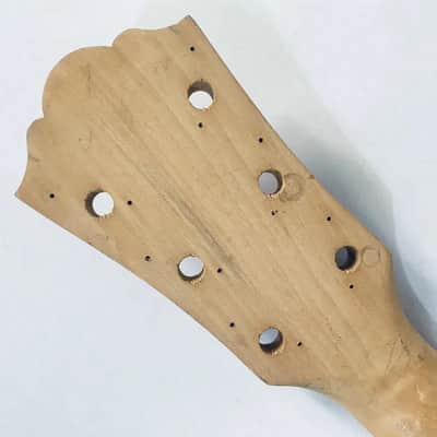 Purple Mini Guitar Maple Wood Neck, 22 Frets Rosewood Fingerboard image 4