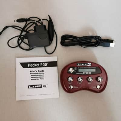 Line 6 Pocket POD Multi-Effect and Amp Modeler 2007 - Present - Red Bild 2
