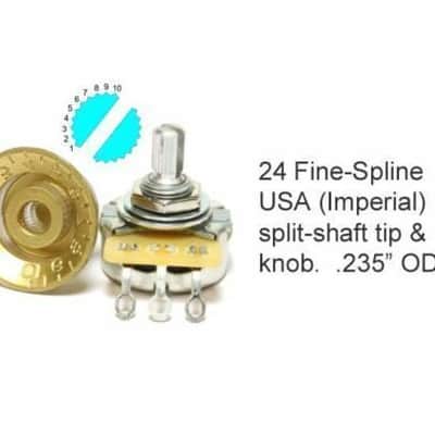 Amber Knobs Imperial Inch Top Hat Control Speed for USA Les Paul Electric Guitar image 6