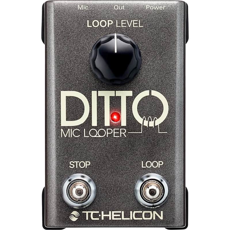 TC Helicon Ditto Mic Looper Pedal Regular image 1