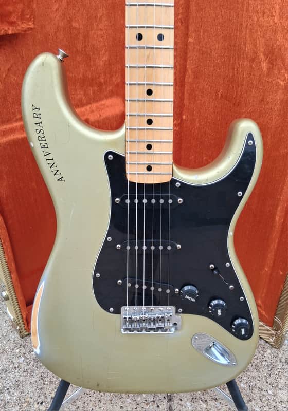 Fender 25th Anniversary Stratocaster 1979 - 1980 - Silver Metallic image 1