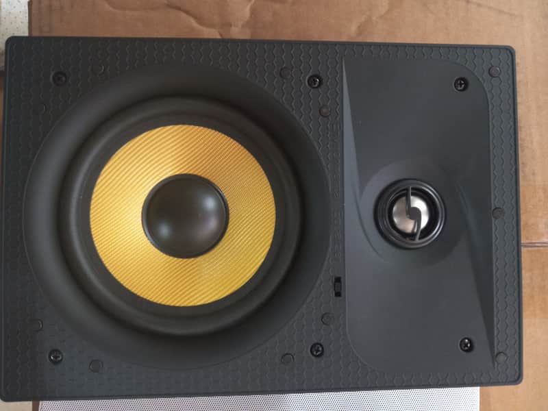 IN WALL STUDIO MONITOR CEILING SPEAKER AUTOMOTIVE 6.5" 2 WAY KEVLAR BUTYLENE 12DB OCTAVE PMR16K2 image 1