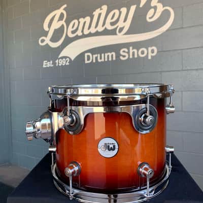DW Design Series 9x12" Rack Tom in Tobacco Burst image 1