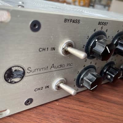 Summit Audio EQP-200A Dual Program Equalizer – Rare USA Stereo Tube EQ – Fully Workingr image 8