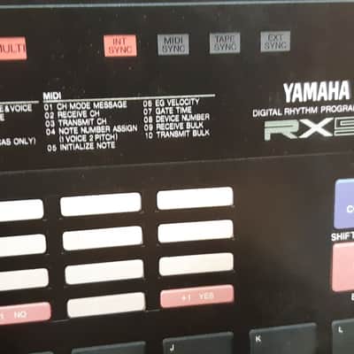 Yamaha DX7II FD and RX5/RX17 original POP wall posters c. 1987 image 7