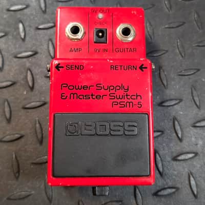 Boss PSM-5 Power Supply and Master Switch + Effects Loop image 1