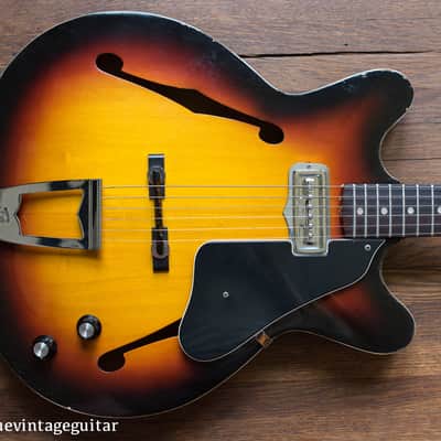 Fender pre-Coronado I (Aztec, Fantasy) 1965 Sunburst Neck image 11