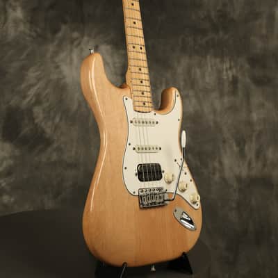 1974 Fender Stratocaster HSS Natural Refinish w/ Dimarzio humbucker image 9