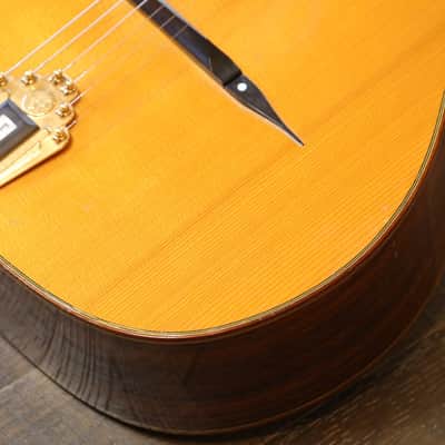 Dell’Arte Jimmy Rosenberg Signature Natural Acoustic/ Electric Gypsy Jazz Guitar + Case image 5