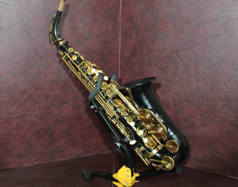 Glory Alto Saxophone 2003-2006 - Black lacquer and Gold Keys image 1
