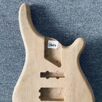 Solid Mahogany Wood Bass Guitar Body image 2