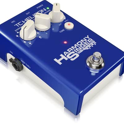 TC Helicon HARMONY SINGER 2 Battery-Powered Vocal Effects Stompbox with Guitar-Controlled Harmony, Reverb and Tone image 1