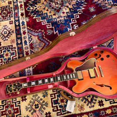 Gibson Custom Shop 1959 ES-355 Reissue Light Aged Murphy Lab Watermelon Red 2024 image 1