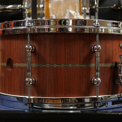 Tama Star Reserve Jatoba 7"x14" Natural Oil image 4