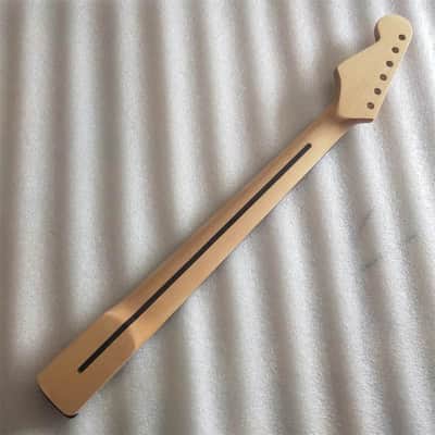 Rosewood Scalloped Fingerboard Guitar Strat Style Maple Neck, 22 Frets Fretboard image 4