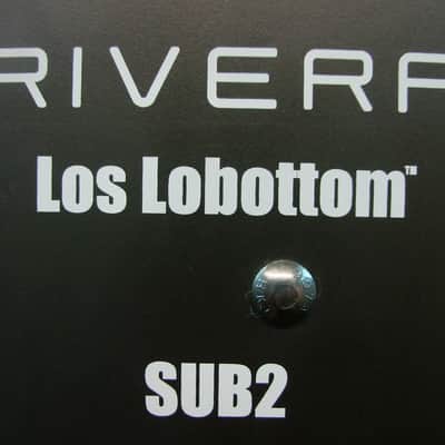 Rivera Los Lobottom Sub 2 500 Watt Active Sub Woofer Extension Cabinet image 5