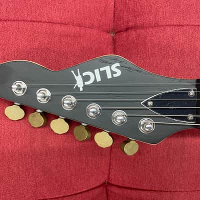 Slick SL50 T-Style Electric Guitar - Aged Surf Green image 8