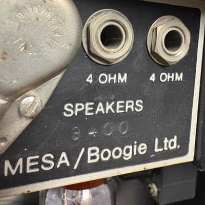 1982 Mesa Boogie Mark IIB Vintage 1x12 Tube Guitar Combo Amplifier W/ Electro Voice Speaker! image 9