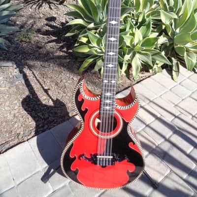 Pasaye Bajo Quinto 2019 Transparent Diablo Red image 1
