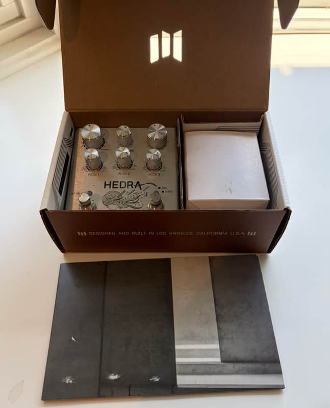 Meris Hedra 3-Voice Rhythmic Pitch Shifter 2019 - Silver image 1