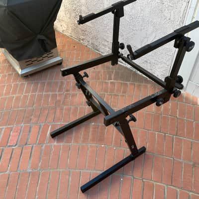Immagine On-Stage Folding-Z Keyboard Stand with Second Tier - 2