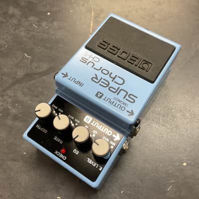 Boss CH-1 Super Chorus (Dark Gray Label) 2001 - Present - Blue image 2