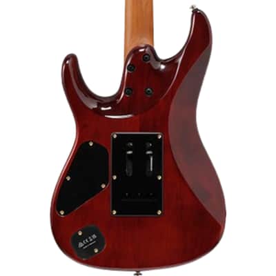 Ibanez AZ47P1QM DEB Premium Electric Guitar. Dragon Eye Birst image 3