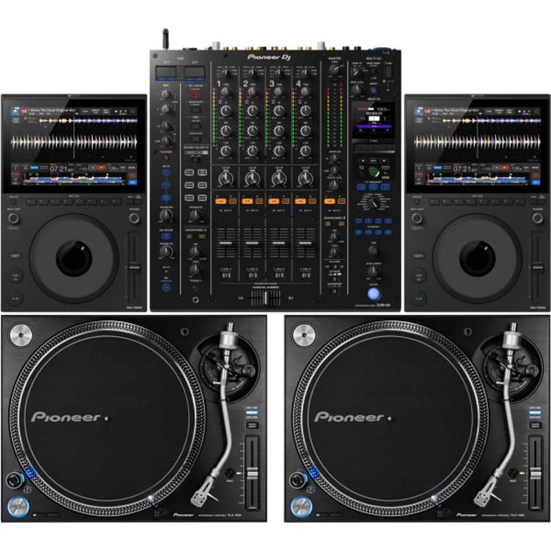 AlphaTheta CDJ-1500X 2er Set + Pioneer DJ DJM-A9 image 1