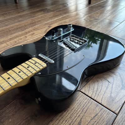 1988 Fender CTL-50M Telecaster 1972 Reissue Black Electric Guitar MIJ Fujigen Japan image 7
